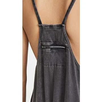 Free People Hot Shot One-Piece Activewear Wash Black for Women