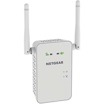 NETGEAR AC750 Dual Band Gigabit Wi-Fi Range Extender EX6100 (Renewed)