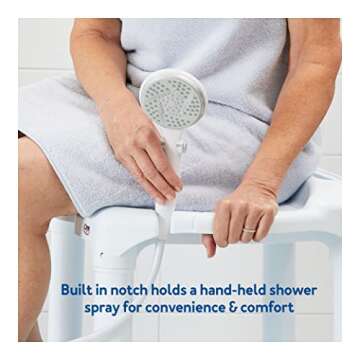 Carex Universal Bath Seat - Safe Shower Chair for Seniors