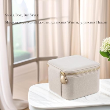 Vlando Travel Jewelry Box Organizer for Jewelry Sorting