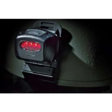 Princeton Tec Quad 4 LED Tactical Headlamp, Black