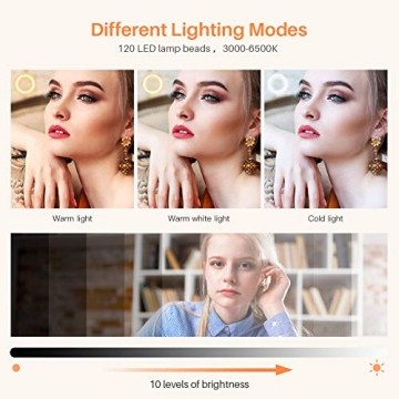 Yoozon Ring Light with Tripod for Perfect Lighting