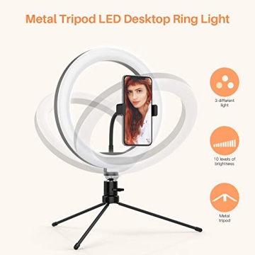 Yoozon Ring Light with Tripod for Perfect Lighting