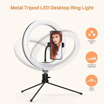 Yoozon Ring Light with Tripod for Perfect Lighting