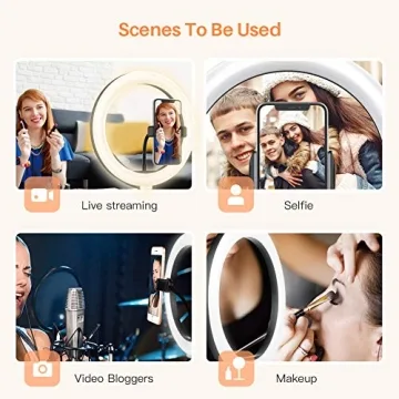 Yoozon Ring Light with Tripod for Perfect Lighting