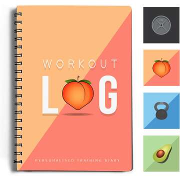 Comprehensive Workout Log Diary - Track 100 Gym Sessions!