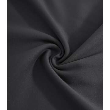 OMKAGI Women Flared Yoga Pants with Pockets Soft High Waisted Wide Leg Workout Leggings(S,Black-233)