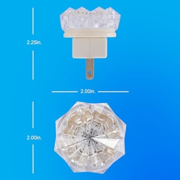 GE Jewel LED Night Light Amber Plug-in for Home Safety