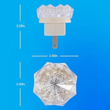 GE Jewel LED Night Light Amber Plug-in for Home Safety