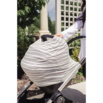 Copper Pearl Multi-Use Cover for Nursing & Car Seats | Stylish & Functional