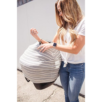 Copper Pearl Multi-Use Cover for Nursing & Car Seats | Stylish & Functional