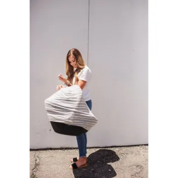 Copper Pearl Multi-Use Cover for Nursing & Car Seats | Stylish & Functional