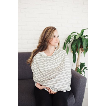 Copper Pearl Multi-Use Cover for Nursing & Car Seats | Stylish & Functional