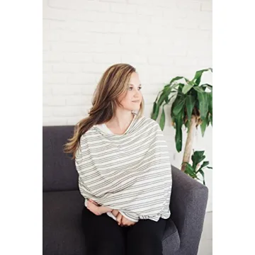 Copper Pearl Multi-Use Cover for Nursing & Car Seats | Stylish & Functional