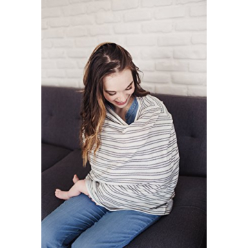 Copper Pearl Multi-Use Cover for Nursing & Car Seats | Stylish & Functional