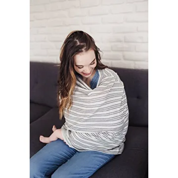 Copper Pearl Multi-Use Cover for Nursing & Car Seats | Stylish & Functional