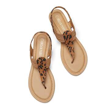 DREAM PAIRS Sparkly Gladiator Sandals for Women