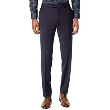 Calvin Klein Men's Slim Fit Stretch Suit, Navy Dark, 40 Regular