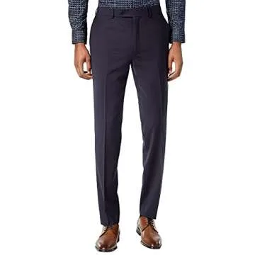 Calvin Klein Men's Slim Fit Stretch Suit, Navy Dark, 40 Regular