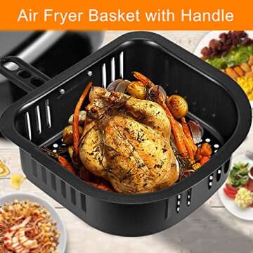 Enhanced Air Fryer Basket for PowerXL Vortex Air Fryer Pro