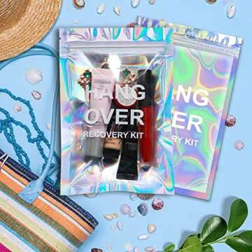Fcuadro Hangover Kit Bags 20Pcs for Bachelorette Parties