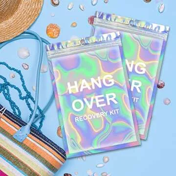 Fcuadro Hangover Kit Bags 20Pcs for Bachelorette Parties