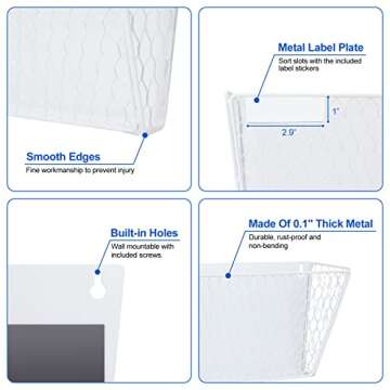 Magnetic File Holder - Durable & Stylish Organizer for Any Surface