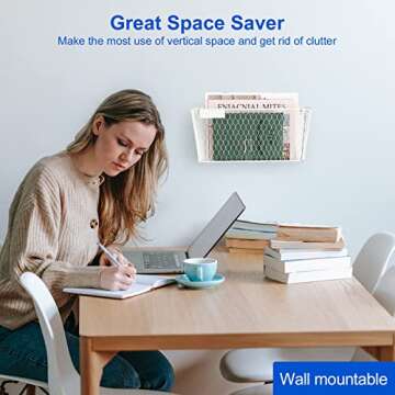 Magnetic File Holder - Durable & Stylish Organizer for Any Surface