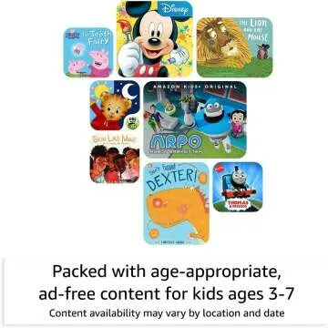 Amazon Fire HD 8 Kids Tablet - 32GB, HD Display, Blue