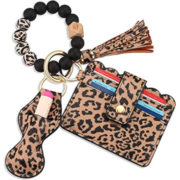 BVGA Wristlet Keychain Bracelet Wallet - Stylish & Multifunctional Accessory for Women