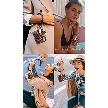 BVGA Wristlet Keychain Bracelet Wallet Women Multifunctional