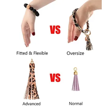 BVGA Wristlet Keychain Bracelet Wallet Women Multifunctional