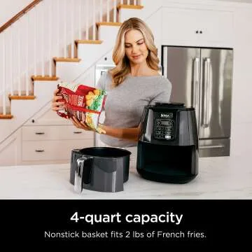 Ninja AF101 Air Fryer: Versatile Cooking with 4 Quart
