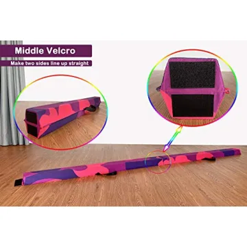 Marfula Folding Gymnastics Beam for Kids - Safe & Fun
