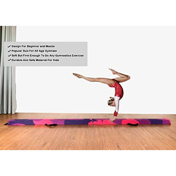 Marfula Folding Gymnastics Beam for Kids - Safe & Fun