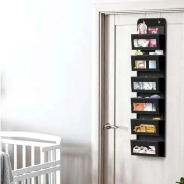 Simple Houseware 6 Pocket Over Door Organizer for Easy Storage