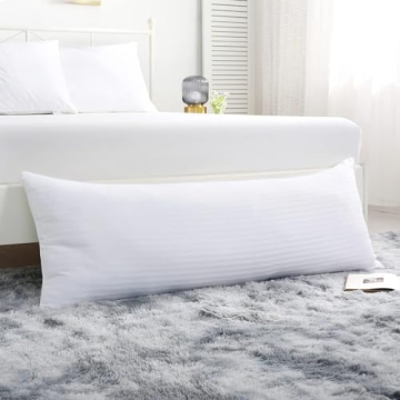 YUGYVOB Body Pillow Hypoallergenic Firm Support for Adults