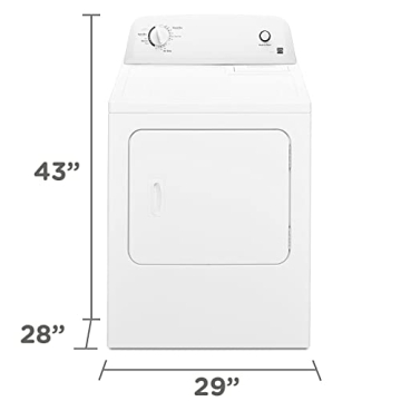Kenmore Electric Dryer with Wrinkle Guard & Auto Dry