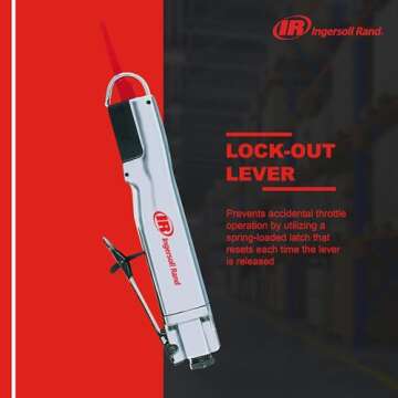 Ingersoll Rand 429 Reciprocating Air Saw, 3/8" Stroke Length, 10,000 Strokes per Minute, 1.3 lbs