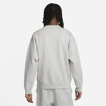 Nike Solo Swoosh Men's Fleece Crew - Versatile Comfort and Style