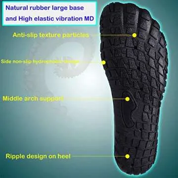 Water Shoes Mens Women Barefoot Shoes Quick Dry Aqua Outdoor Sports for Swim Pool Beach Surf Walk Water Yoga River Lake Hiking Kayaking