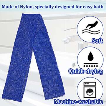 African Net Bath Sponge Set for Ultimate Skin Care