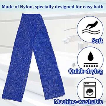 African Net Bath Sponge Set for Ultimate Skin Care