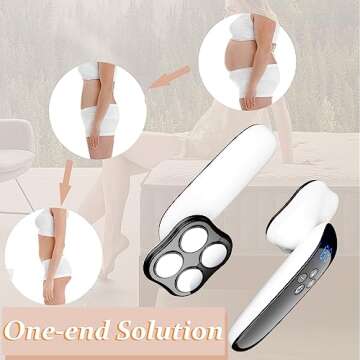 CXGRISE Cellulite Massager for Belly, Thigh and Legs