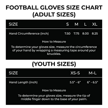 Durable Essential Wear Football Gloves for Youth & Adults