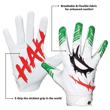 Durable Essential Wear Football Gloves for Youth & Adults