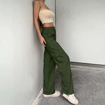 Y2k Low Waisted Jeans for Women Aesthetic Vintage Baggy Pants Wide Leg Casual Trousers 2022 Trendy E-Girl Clothes Small