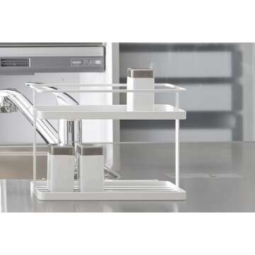 YAMAZAKI Spice Caddy Organizer | Durable Steel & Modern Style