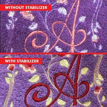 Superpunch Wash-Away Water Soluble Stabilizer for Embroidery - 9 inch x 10 Yard Roll, Fabric Stabilizer, Embroidery Backing & Cut Away Stabilizers - SuperStable Machine & Hand Sewing - Made in USA