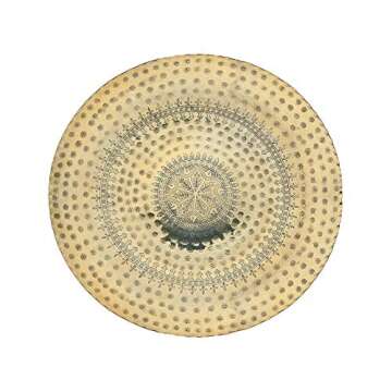 Godinger Round Serving Tray Platter for Elegant Serving